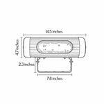 Aurora Ripple Outdoor LED Spotlight – Architectural Water Light Effect