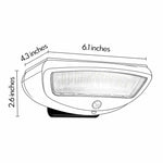 Aurelia Solar Wall Sconce Set of Two — Modern Outdoor Lighting with Motion Sensor