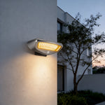Aurelia Solar Wall Sconce Set of Two — Modern Outdoor Lighting with Motion Sensor