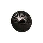 Modern Outdoor Wall Sconce in Black Stainless Steel