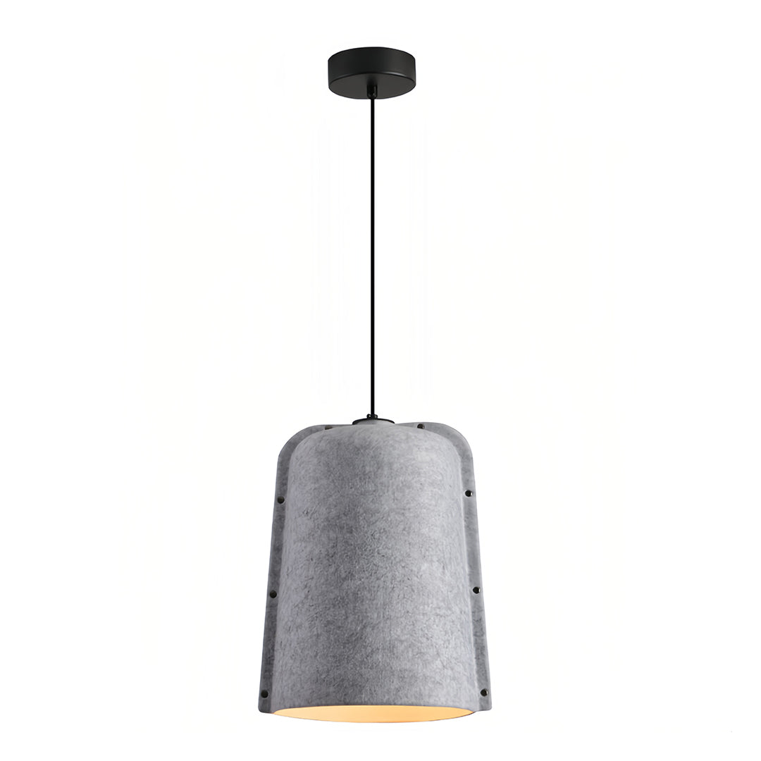 Aura Acoustic Felt Pendant Light with Adjustable Height