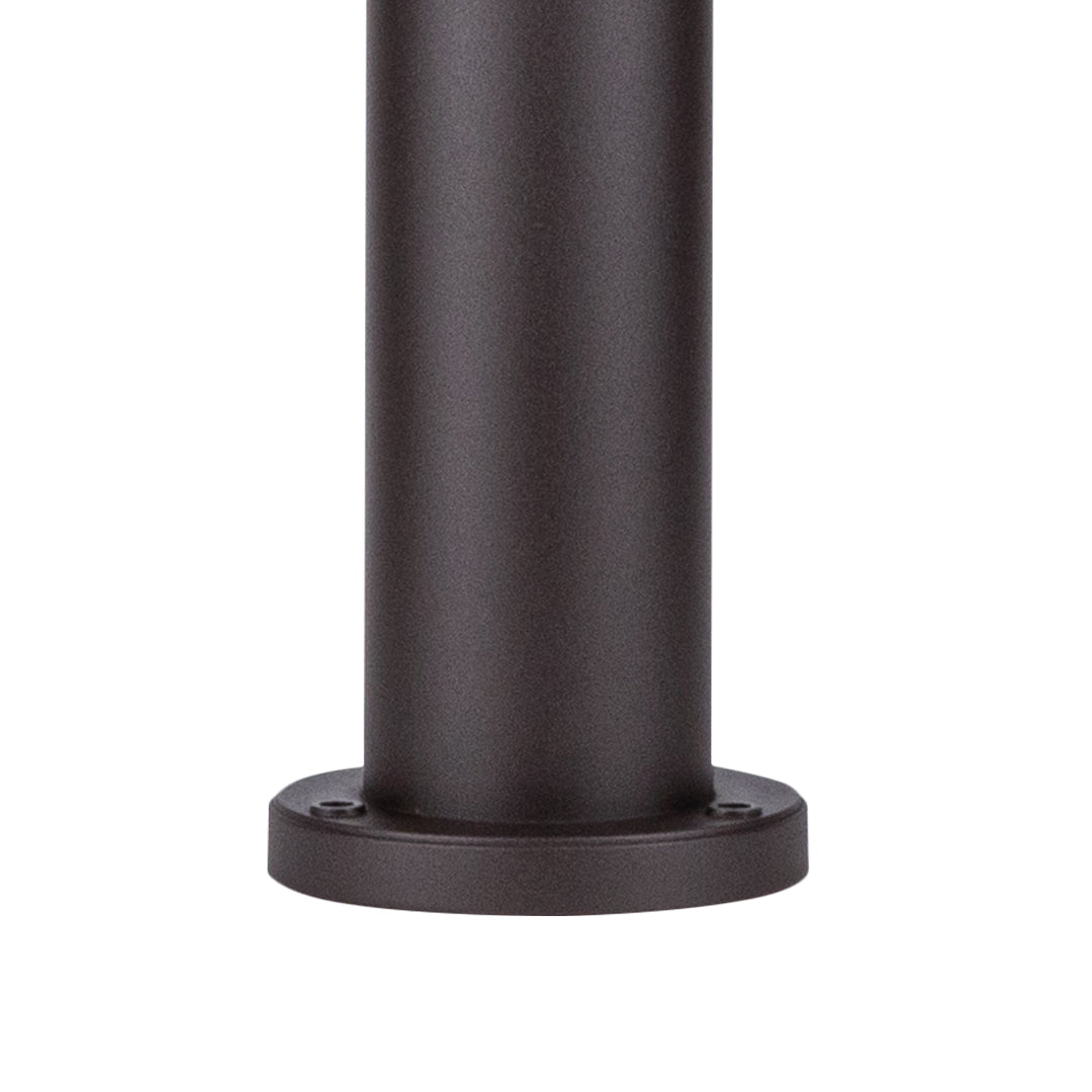 Minimalist Outdoor Bollard Light with E27 LED Bulb for Pathway and Garden