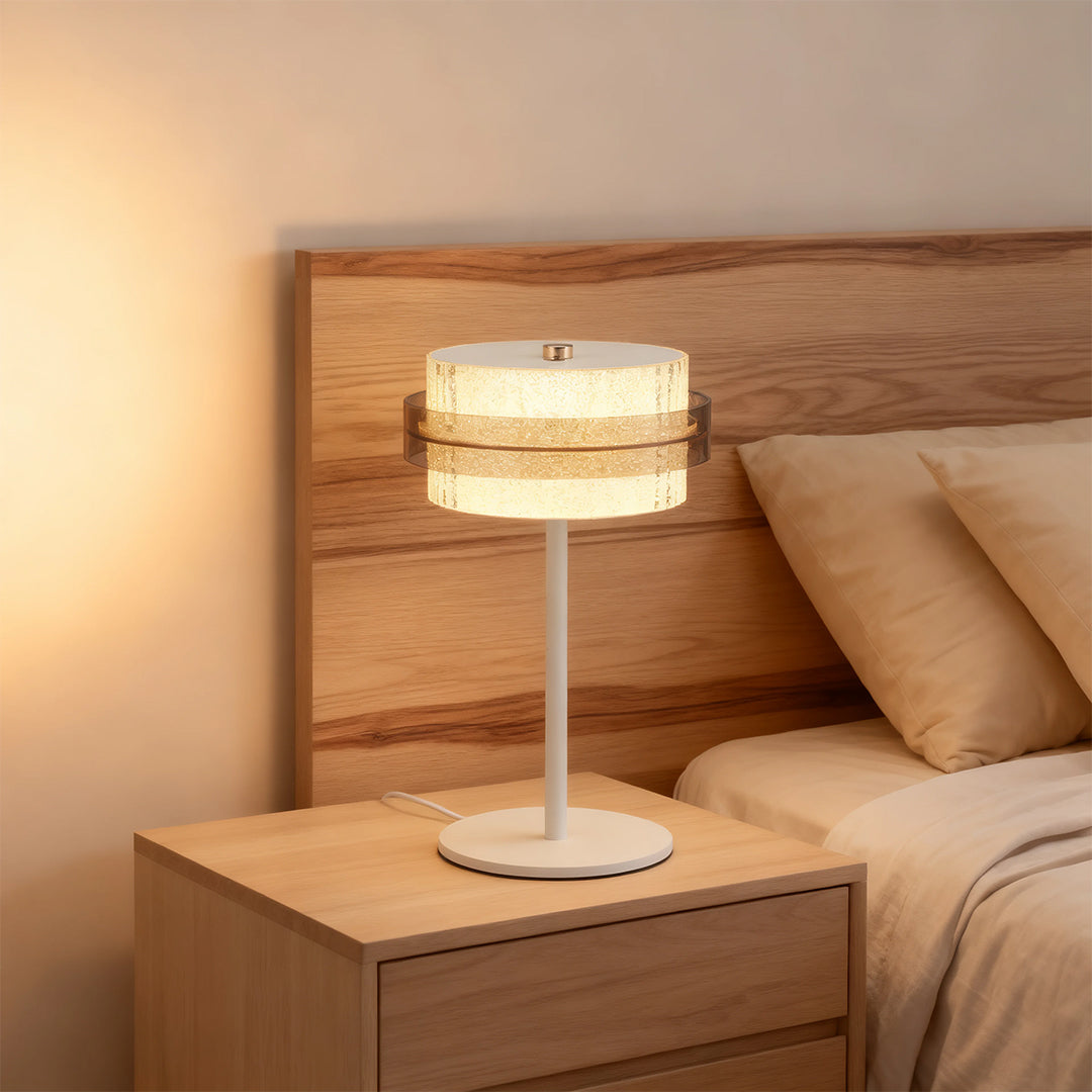 Atmosphere Nordic Iron Table Lamp with Dimmable LED Shade