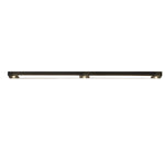 Linear LED Pendant Light in Matte Black for Modern Interiors
