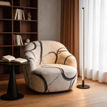 Minimalist Linear LED Floor Lamp for Modern Living Spaces