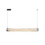 Italian Minimalist Glass Pendant Light for Kitchen Island