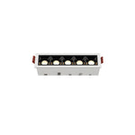 Linear Recessed LED Ceiling Spotlights, Modern Minimalist Architectural Lighting