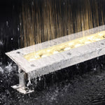 Linear LED Wall Washer for Water Features and Architectural Accents