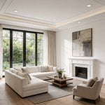 Recessed Ceiling Spotlights Modern Waterproof LED Accent Light Set of 2