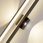 Linear LED Wall Sconce in Iron with Adjustable Color Temperature