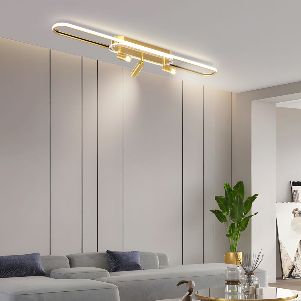 Modern Surface Mounted LED Spotlights with Three-Step Dimming
