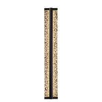 Aurelia Crystal Wall Sconce in Black Stainless Steel