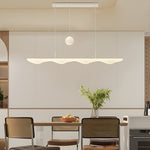 Lumière Blanche Wave LED Chandelier with Three-Step Dimming