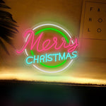 Luminous Acrylic LED Neon Sign Light for Festive Interiors