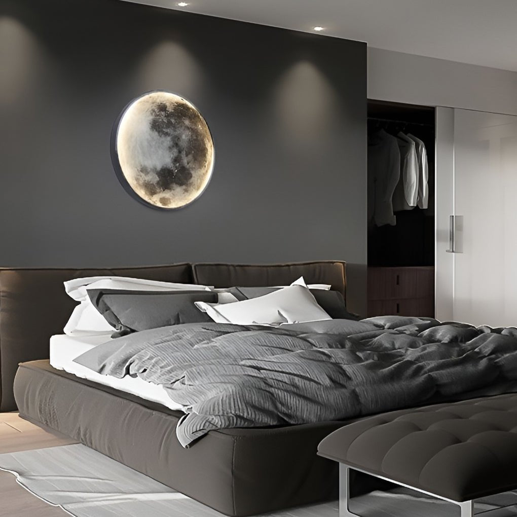 Lunar Dimmable Led Modern Wall Sconce