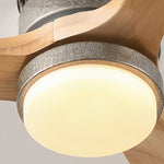 Aria 3-Blade Wood Ceiling Fan with Integrated LED Light
