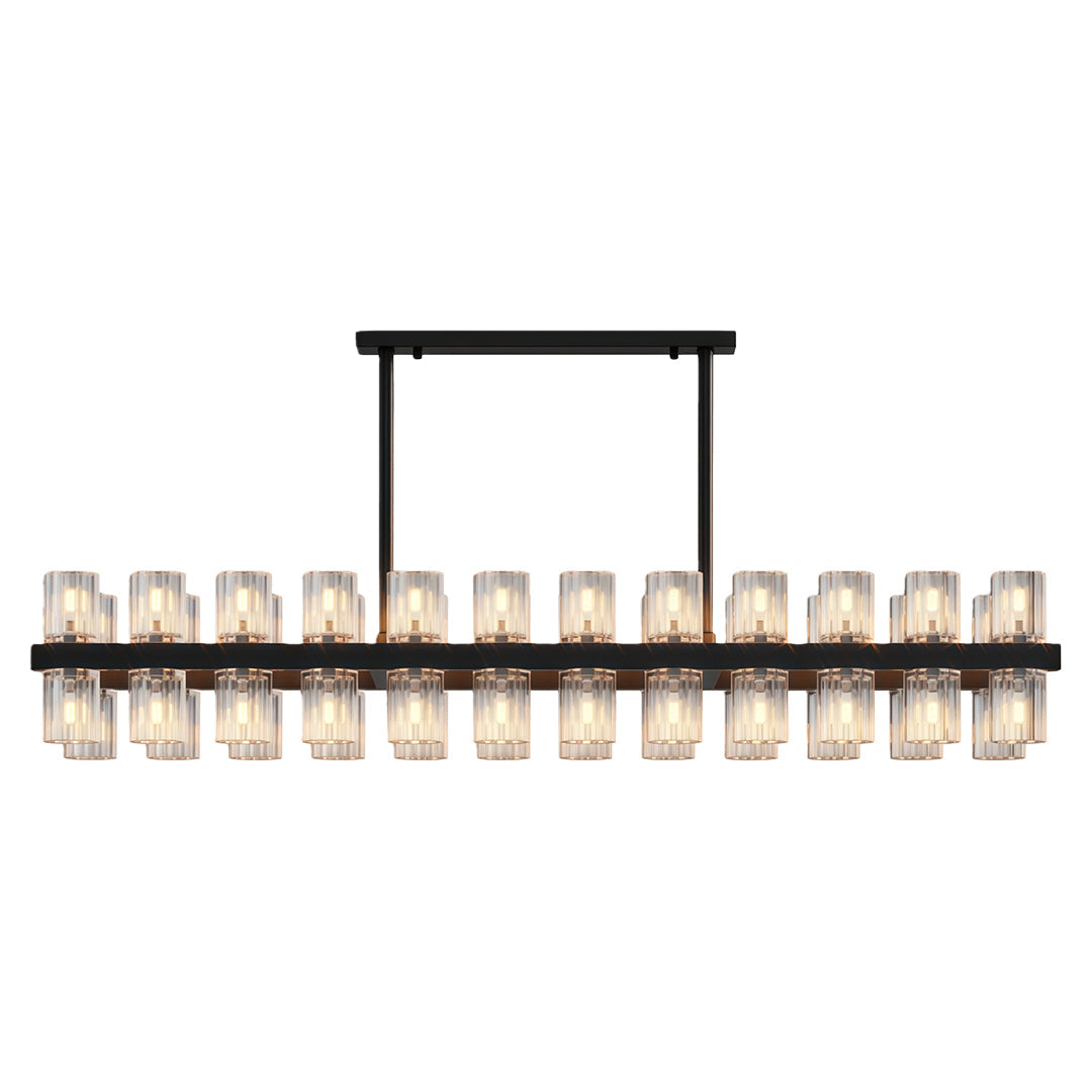 American Copper Crystal Chandelier, Modern Luxury Ceiling Light