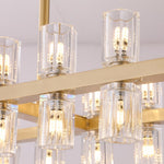 American Copper Crystal Chandelier, Modern Luxury Ceiling Light