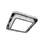 Luxury Crystal Flush Mount Ceiling Light in Polished Chrome