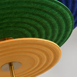 Acoustic Felt 3-Tier Chandelier with LED Lighting