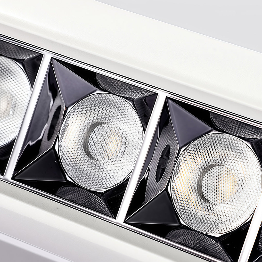 Modern Square LED Downlights Surface Mount Aluminum Ceiling Light
