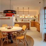 2024 Nordic Glass Hanging Lamp For Ceiling Led Home Decor Lustres Big Glass Kitchen Pendant Light Dining Table Living Room