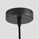 Acoustic Felt Pendant Light with Iron Frame, Modern Single Ceiling Lamp