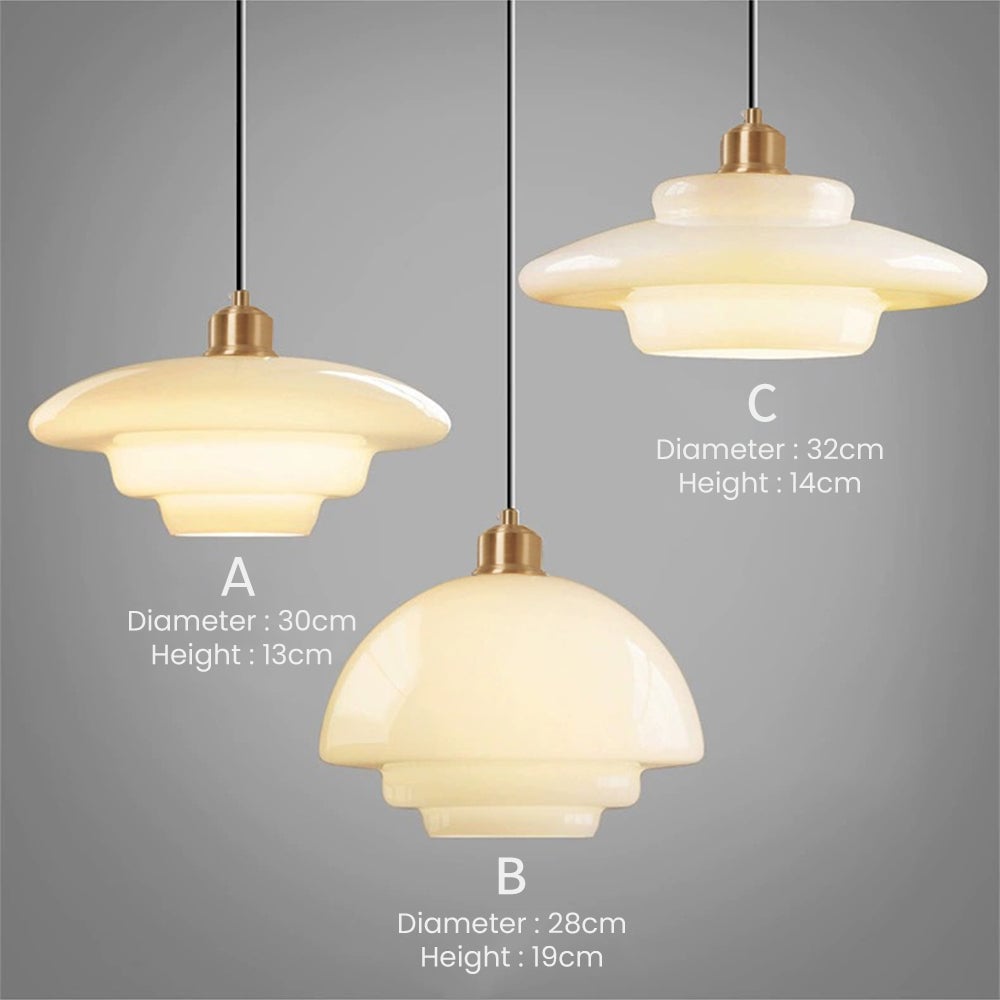 Nordic Modern Simple Glass Pendant Light