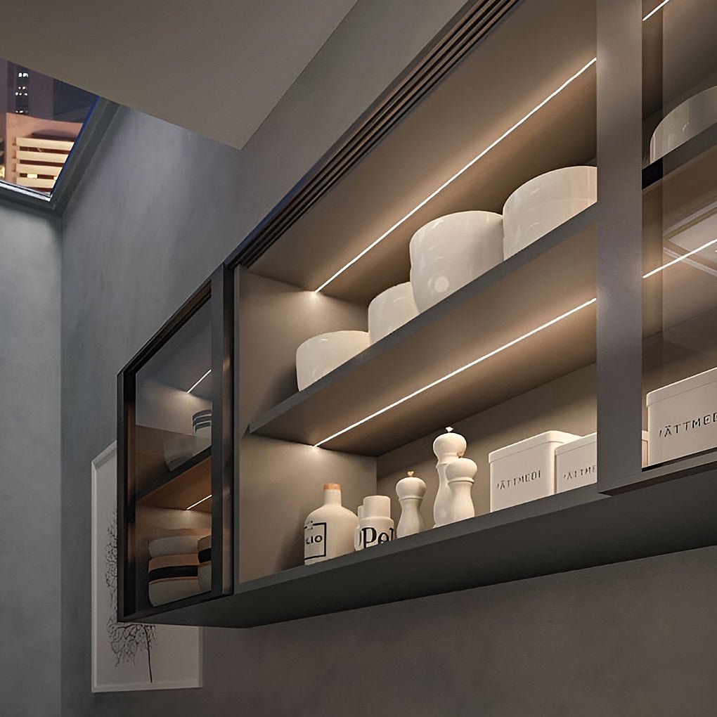Recessed LED Strip Lights for Under Cabinet Illumination