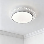 Minimalist Bladeless Ceiling Fan with Dimmable LED Light