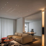 Arc Mini LED Recessed Spotlight Set of 4, Anti-Glare Adjustable