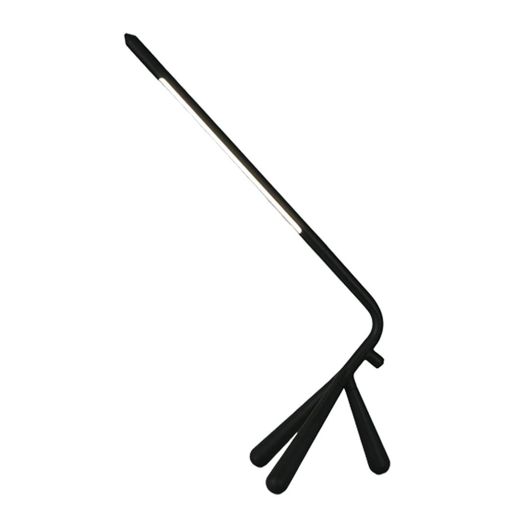 Tripod LED Table Lamp with 360° Rotating Head, Eye-Care Dimmable Light