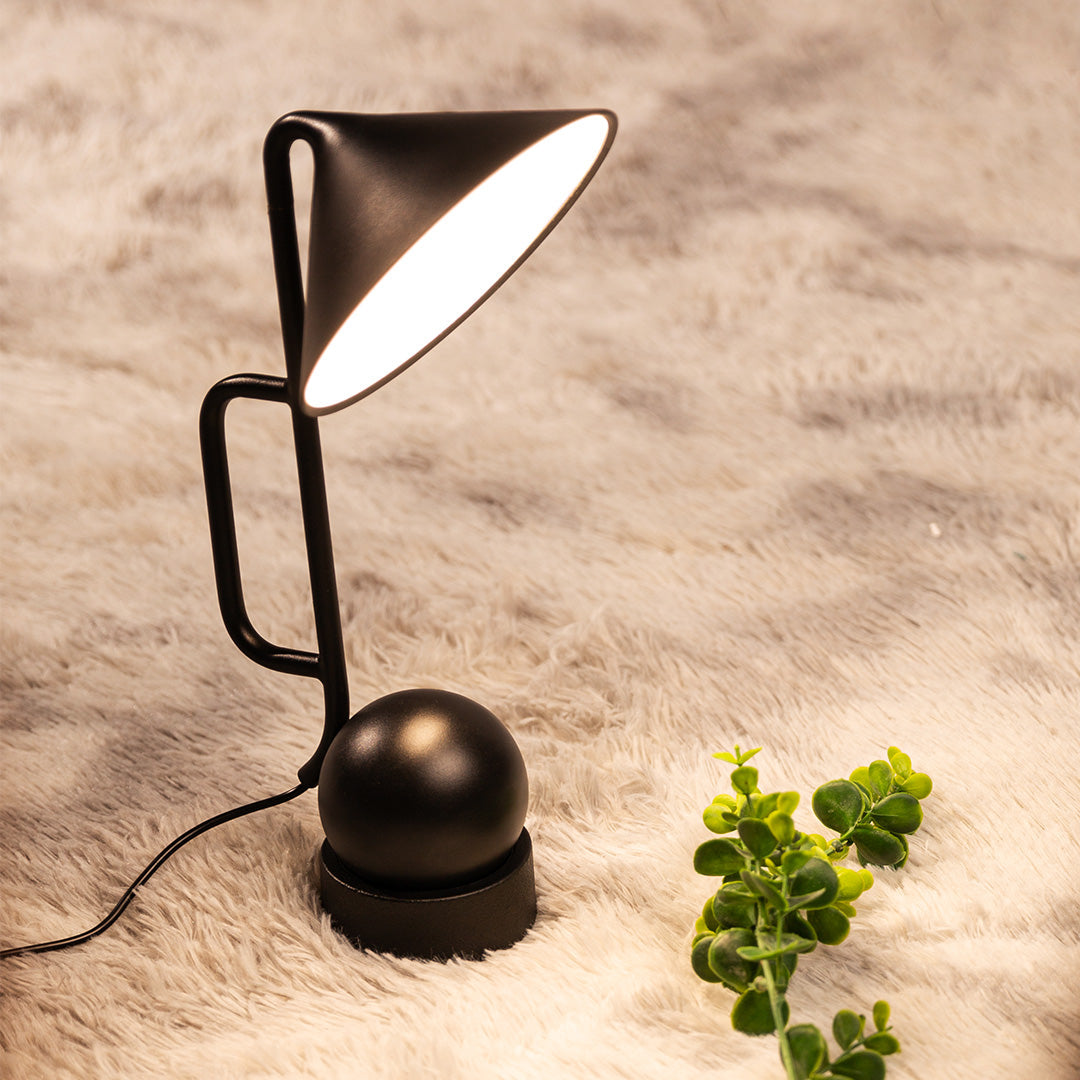 Industrial LED Desk Lamp with Magnetic Articulating Head
