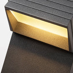 Flash Black LED Lawn Light | Minimalist Waterproof Landscape Lighting for Courtyards and Gardens