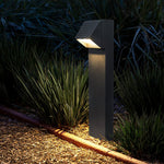 Flash Black LED Lawn Light | Minimalist Waterproof Landscape Lighting for Courtyards and Gardens