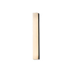 Hammered Copper Linear Wall Sconce with Marble Shade – Modern Minimalist LED Lighting