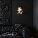 Solid Copper Crystal Wall Sconce Modern Luxury Lighting