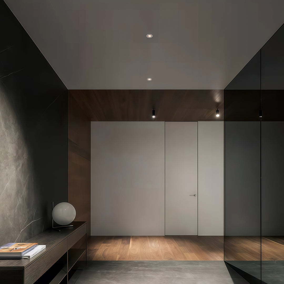 Hill-Shaped Recessed LED Spotlight with Full-Spectrum Light