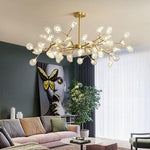 Firefly Satellite LED Pendant Light – Modern Chandelier for Living Spaces