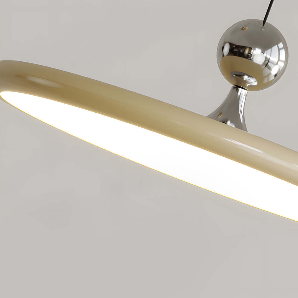 UFO Acrylic Pendant Light with Adjustable Cord for Modern Interiors