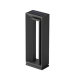 Arch LED Solar Lawn Light – Minimalist Stainless Steel Outdoor Path Lighting