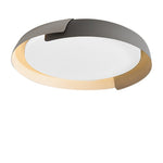Minimalist Led Stepless Dimming Personality Round Ceiling Light For Bedroom