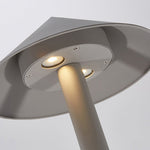 Umbrella LED Post Light for Modern Landscape and Pathway Illumination