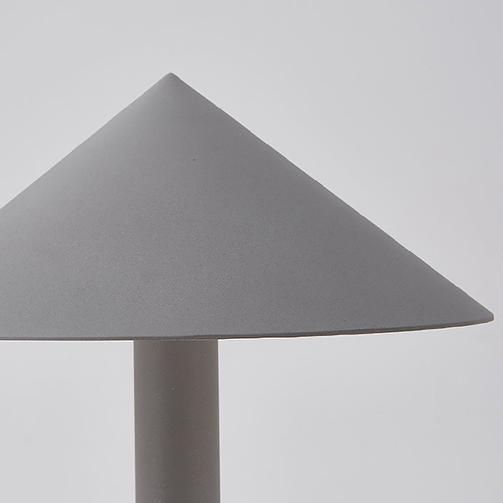 Umbrella LED Post Light for Modern Landscape and Pathway Illumination