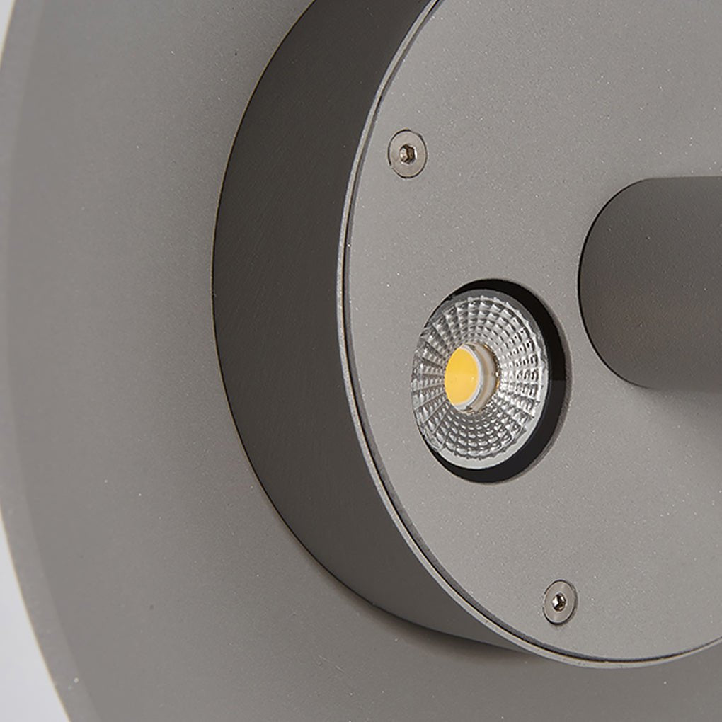 Umbrella LED Post Light for Modern Landscape and Pathway Illumination
