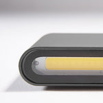 2 Light Black Modern Low Profile Exterior Porch Led Slim Outdoor Up Down Wall Light