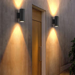 Minimalist Two Way Lighting Led Waterproof Wall Light For Outdoor Courtyard Aisle