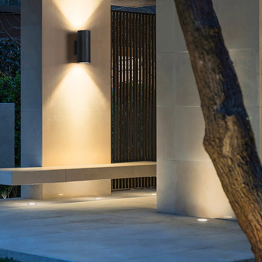 Minimalist Two Way Lighting Led Waterproof Wall Light For Outdoor Courtyard Aisle