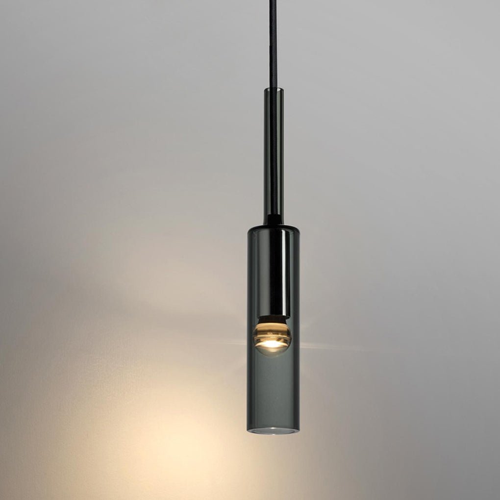 Minimalist Unique Linear Glass Chandelier For Living Room Background Wall Dining Room