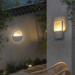 Modern Outdoor Wall Sconce with Integrated LED – Waterproof Architectural Lighting